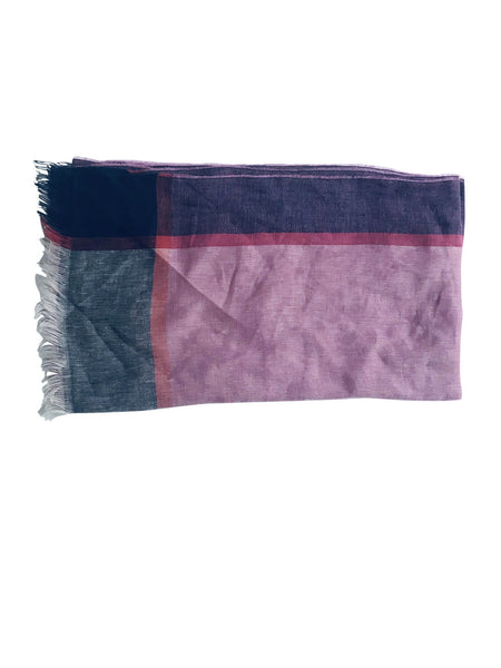 'Amalfi Scarf in Purple/Pink'