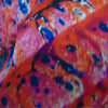 'Bougainvillea' 100% Silk Satin Scarf