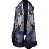 'Evil Eye' Silk/Wool Felt Wrap, Shawl, Scarf