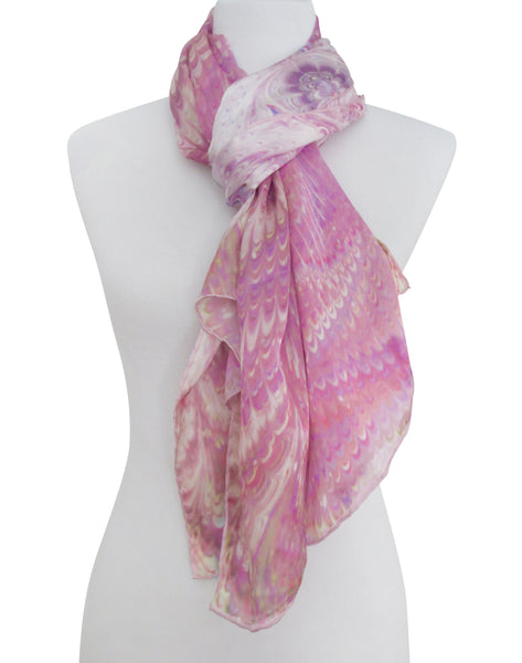 'Flutter' Silk Voile Scarf