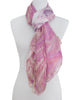 'Flutter' Silk Voile Scarf