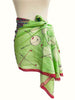 'Golf Roulette Scarf in Green'