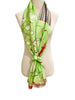 'Golf Roulette Scarf in Green'