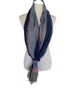 'Amalfi Scarf in Blue'