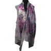 'Majestic Magenta' Silk/Wool Felt Wrap, Shawl, Scarf