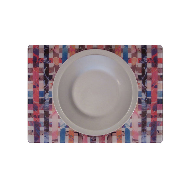 'Marble Latticework' Plexiglass Placemat