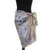 'Marble Seafoam' Cotton Voile Pareo/Sarong
