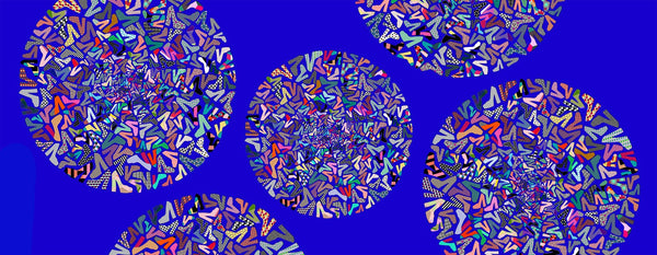 'Pumped Up Pumps in Neon Blue'