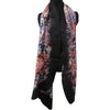 'Pollock' Silk/Wool Felt Wrap, Shawl, Scarf