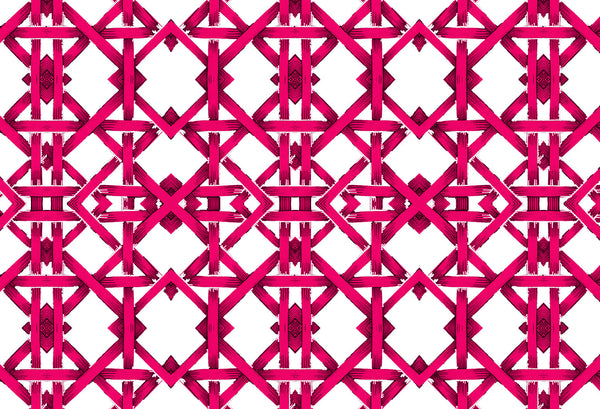 'Thonet Scarf in Raspberry'