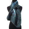 'Waterlily' Silk/Wool Felt Wrap, Shawl, Scarf