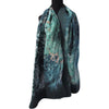 'Waterlily' Silk/Wool Felt Wrap, Shawl, Scarf