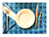 'Blue Lagoon' Placemat and Napkin Set
