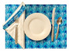 'Blue Lagoon' Placemat and Napkin Set
