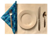 'Blue Lagoon' Placemat and Napkin Set
