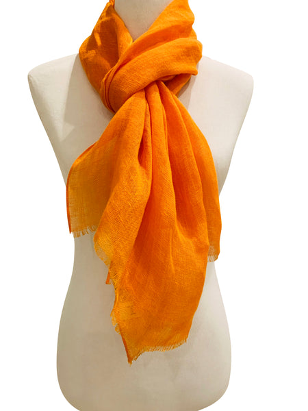 'Amore Scarf in Tangerine'