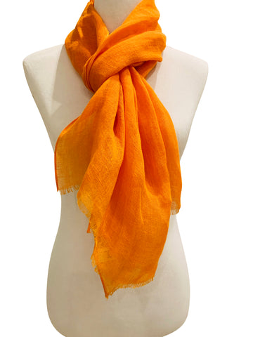 'Amore Scarf in Tangerine'