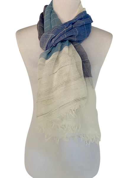 'Primavera Scarf in Blue'