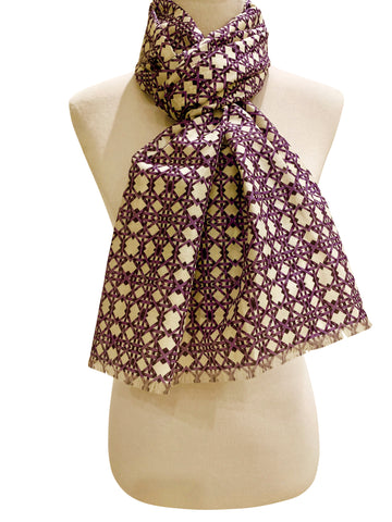 'Thonet Scarf in Grape'