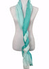 'Spearmint Ombre' Cotton/Silk Scarf
