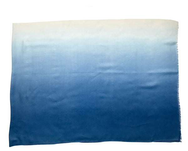 'Monaco Ombre' Cotton/Silk Scarf
