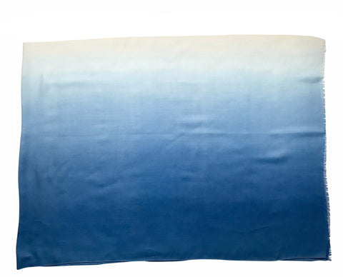 'Monaco Ombre' Cotton/Silk Scarf