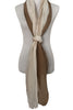 'Coconut Ombre' Cotton/Silk Scarf