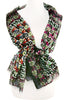 'Geometrix' Cotton/Silk Scarf