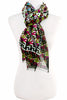 'Geometrix' Cotton/Silk Scarf