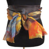 'Fire on The Mountain' Silk Voile Scarf