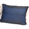 'Bird's Eye Blue' Pillow Cover with Tassels