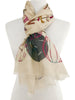 'Up Up and Away' Cotton Silk Scarf